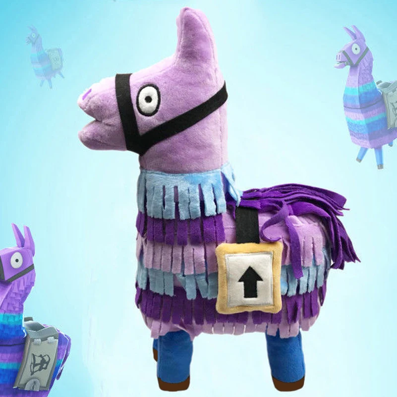 

35cm Victory Battle Royale Llama Toy Figure Troll Stash Doll Soft Stuffed Animal Plush Toys
