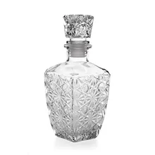 Nueva llegada caliente venta de lujo cristal whisky licor vino bebidas Decanter 500 ml botella cristal jarra de vino tinto regalo