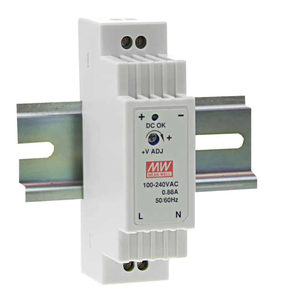 Fonte de Alimentação Constante Meanwell Industrial Din Trilho Hdr-15-24v - 5 12 48 0.32 0.63a 1a 1.25a 2.4a Fina Alta Eficiência dr Mdr 15 w 10 Renovação da Casa