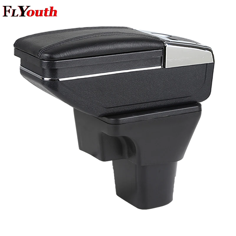 

Car Armrest Box Central Store Content Box With Cup Holder Ashtray Interior Car-Styling Accessories For Hyundai Accent 2006-2011