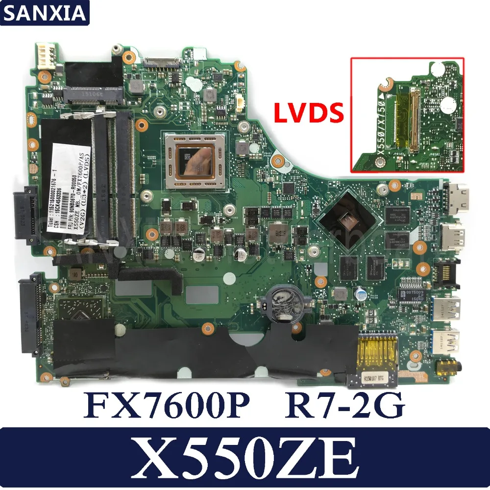 KEFU X550ZE Laptop motherboard for ASUS X550ZE X550ZA X550Z X550 K550Z