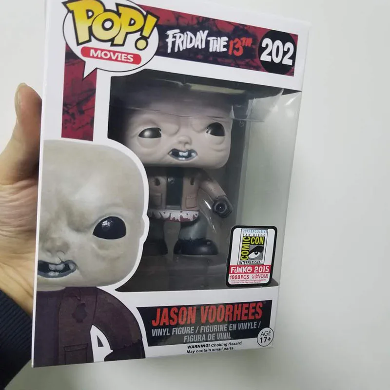 

FUNKO POP Friday the 13th Jason Voorhees Vinyl Doll Marvel Action Figures Collection Model Car Decoration Figure Toys 2019 NEW