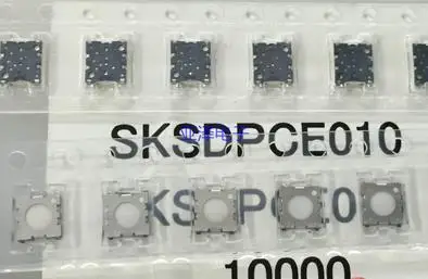 

YYT 10PCS SKSDPCE010 patch switch 4.1*3.9mm thin doubleactuated type