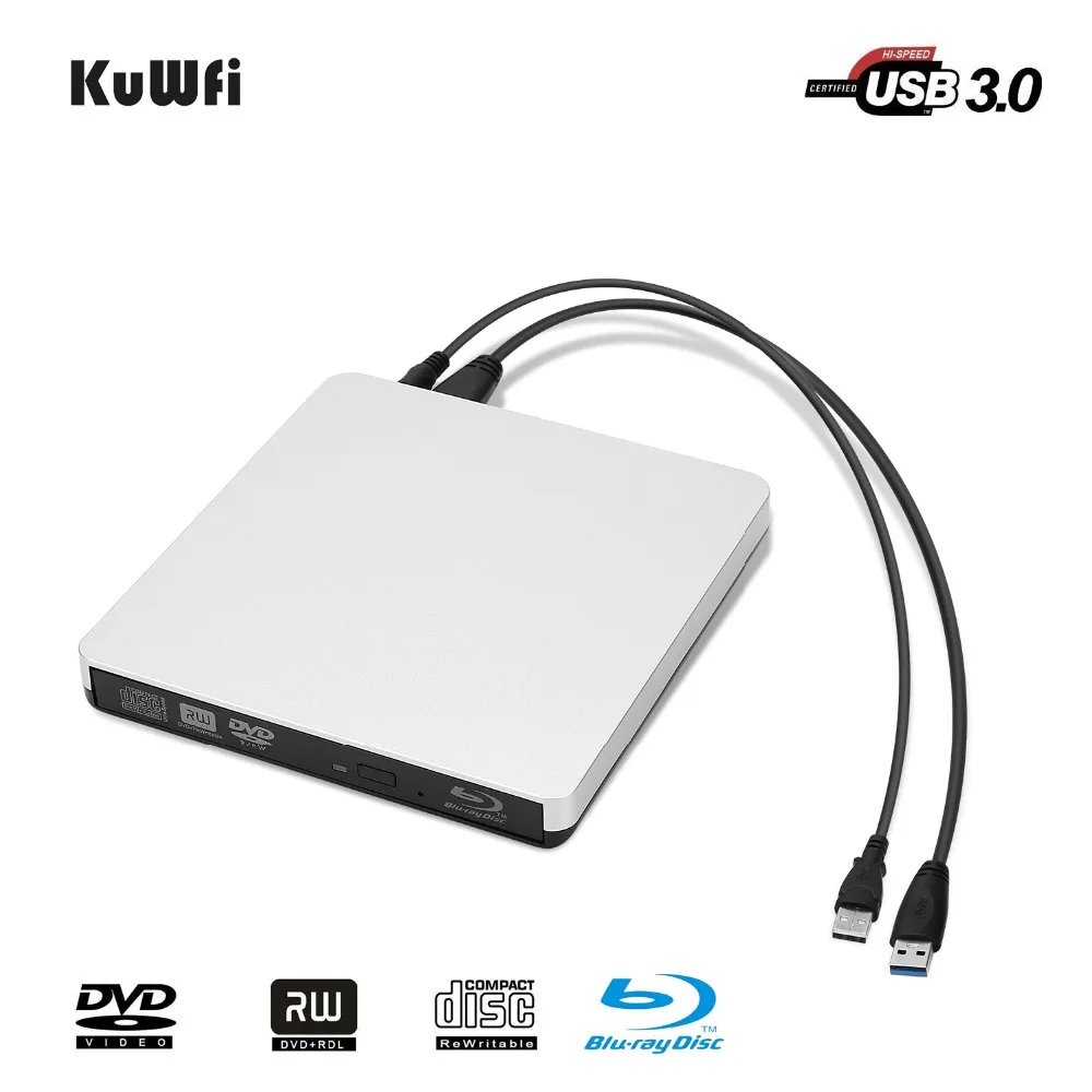  Para Mac 10 os Windows 7/8/XP/Linux externa Blu-ray USB 30 grabadora Blu-Ray BD-RE CD/DVD RW escrit