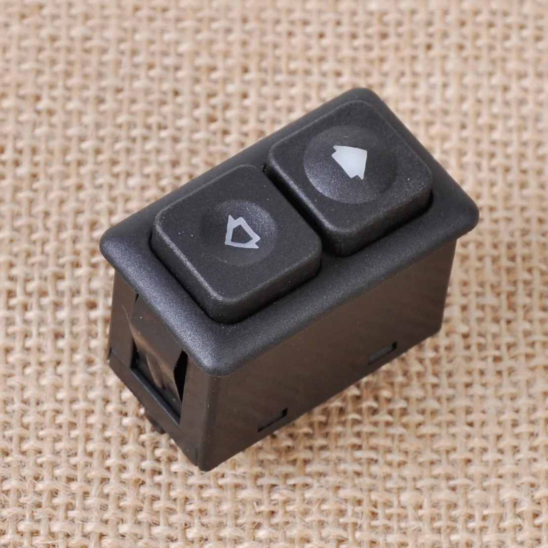

New Arrival Black 1Pc 5Pin Illuminated Power Window Switch OEM 61311381205 Front Left Side BW102 For BMW E23 E24 E28 E30
