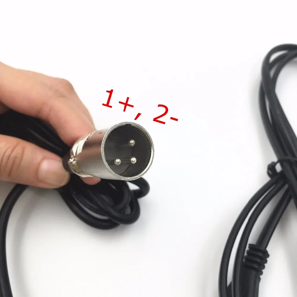 24V 2A Charger for 24V E-bike lead-acid battery for E-scooter Ebike  lead-acid battery XLR metal connector good qualigy