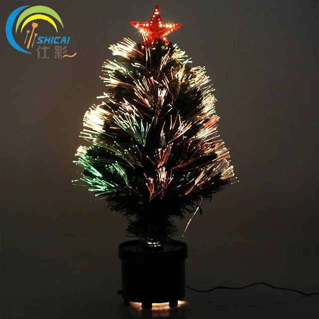 Free Shipping Fiber Optic Christmas Tree 60CM LED Fiber Optic Free shipping fiber optic Christmas tree 60CM LED fiber optic Christmas tree star tree colorful changing - Free Shipping Fiber Optic Christmas Tree 60CM LED Fiber Optic
