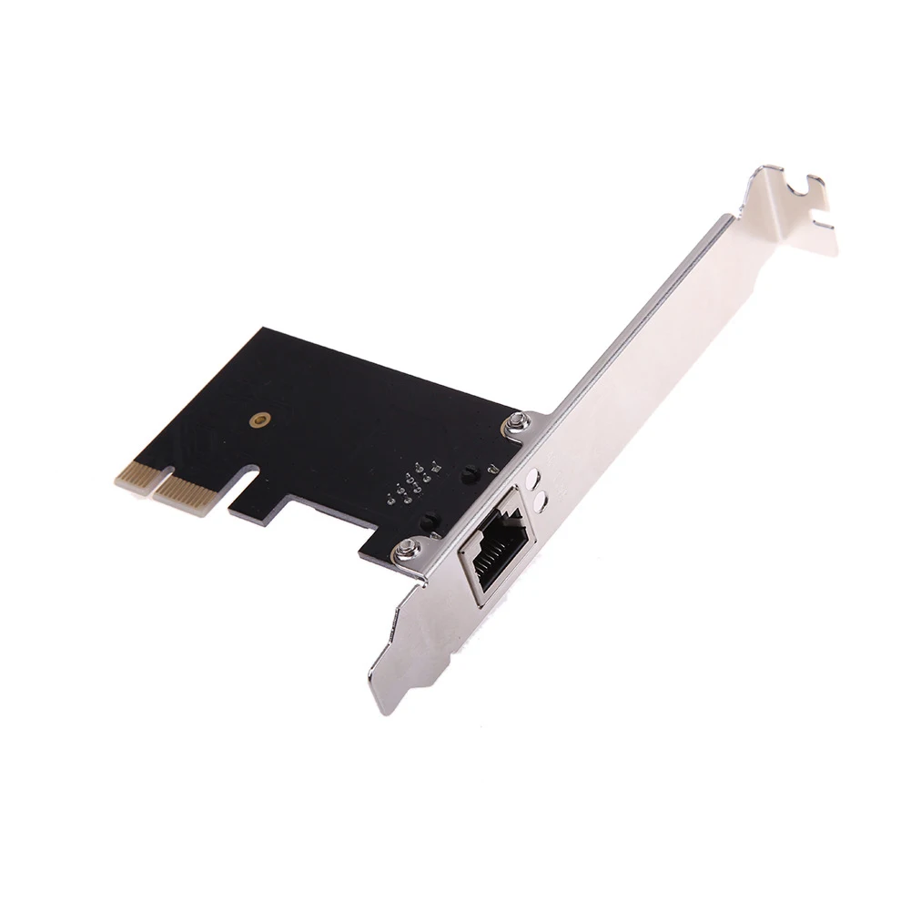 Контроллер конвертер сетевой карты адаптер LAN Gigabit Ethernet Plug And Play для ПК ноутбука PCI Express аксессуары высокая скорость