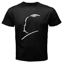 Novo Crime de Alfred Hitchcock Logotipo Preto dos homens T-Shirt Tamanho S Para 3XL Novo 2017 Quente de Verão Camisa Ocasional T impressão(China)
