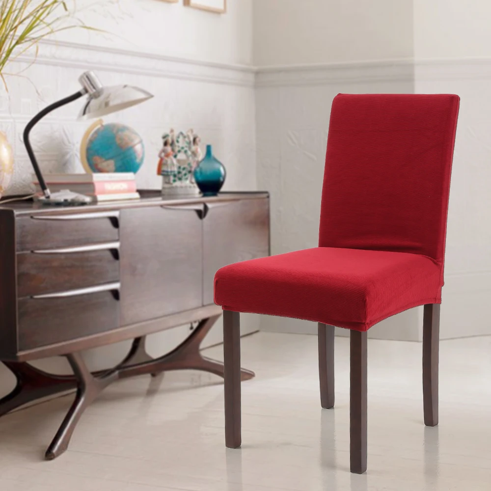 High Quality Polyester Spandex Chair Cover Stretch Dining Chair Cover