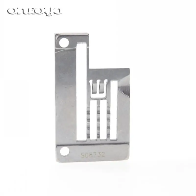 

Industrial sewing machine spare parts needle plate S08732-001 FD4-B272-021 throat plate for brother DB2-B777 machine