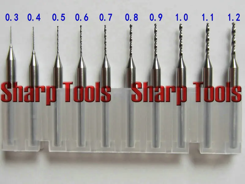 dc 12V Smaill PCB Drill Press Drilling 10pcs Drills Bits 0.7/0.8/1.0/1.2/1.4mm 