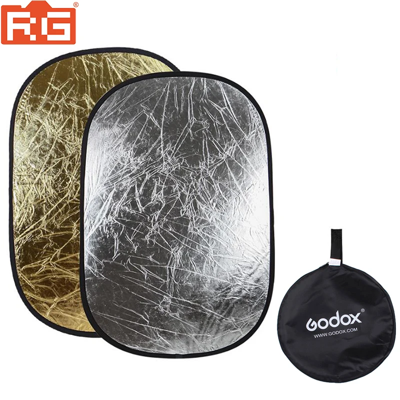 

2in1 150*200CM Round Flash Photo Studio collapsible light reflector disc silver gold free shipping wholesale