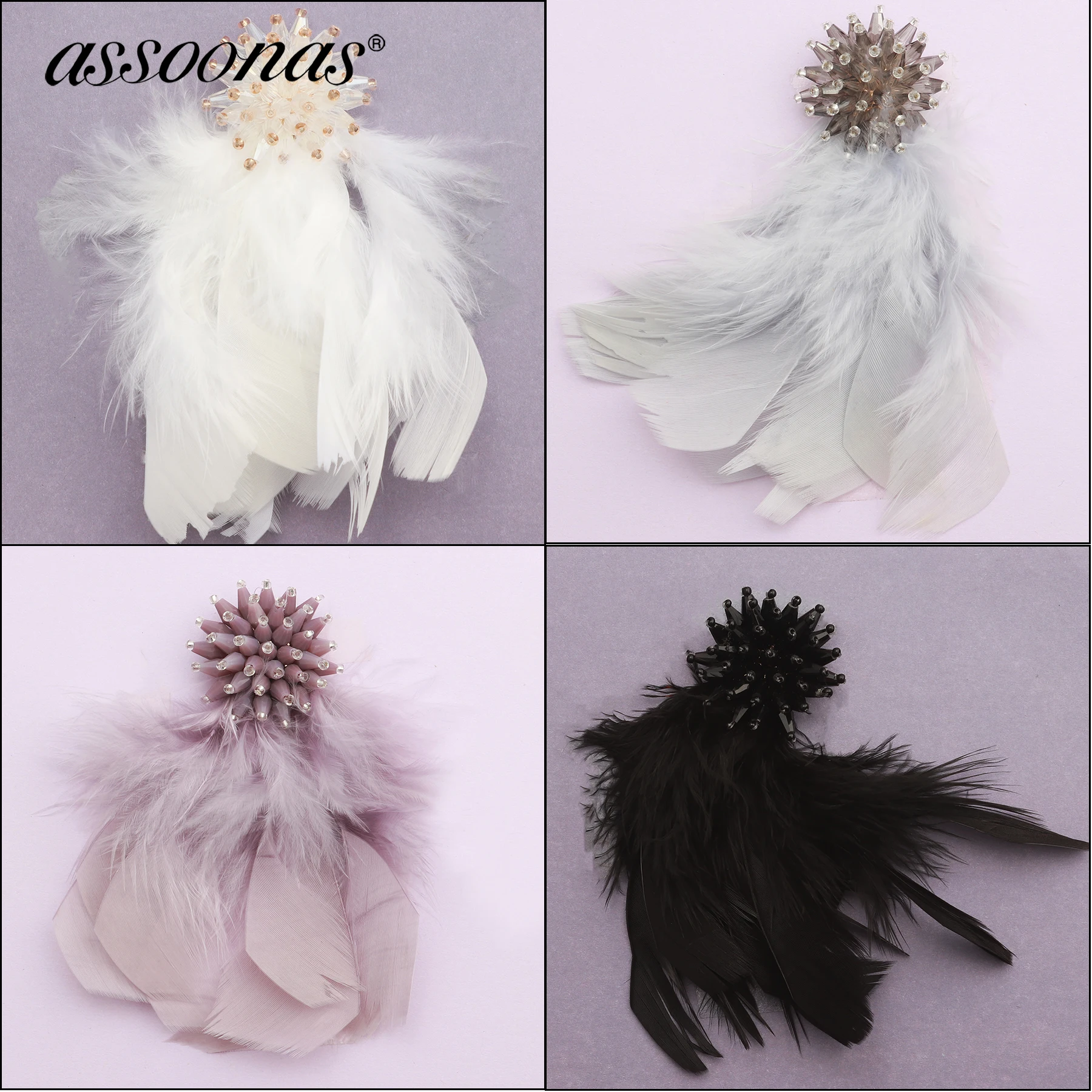 

assoonas L197,feather tassels,jewelry accessories,hand made,charms,jewelry findings,jewelry making,diy earrings,tassel,4pcs/lot