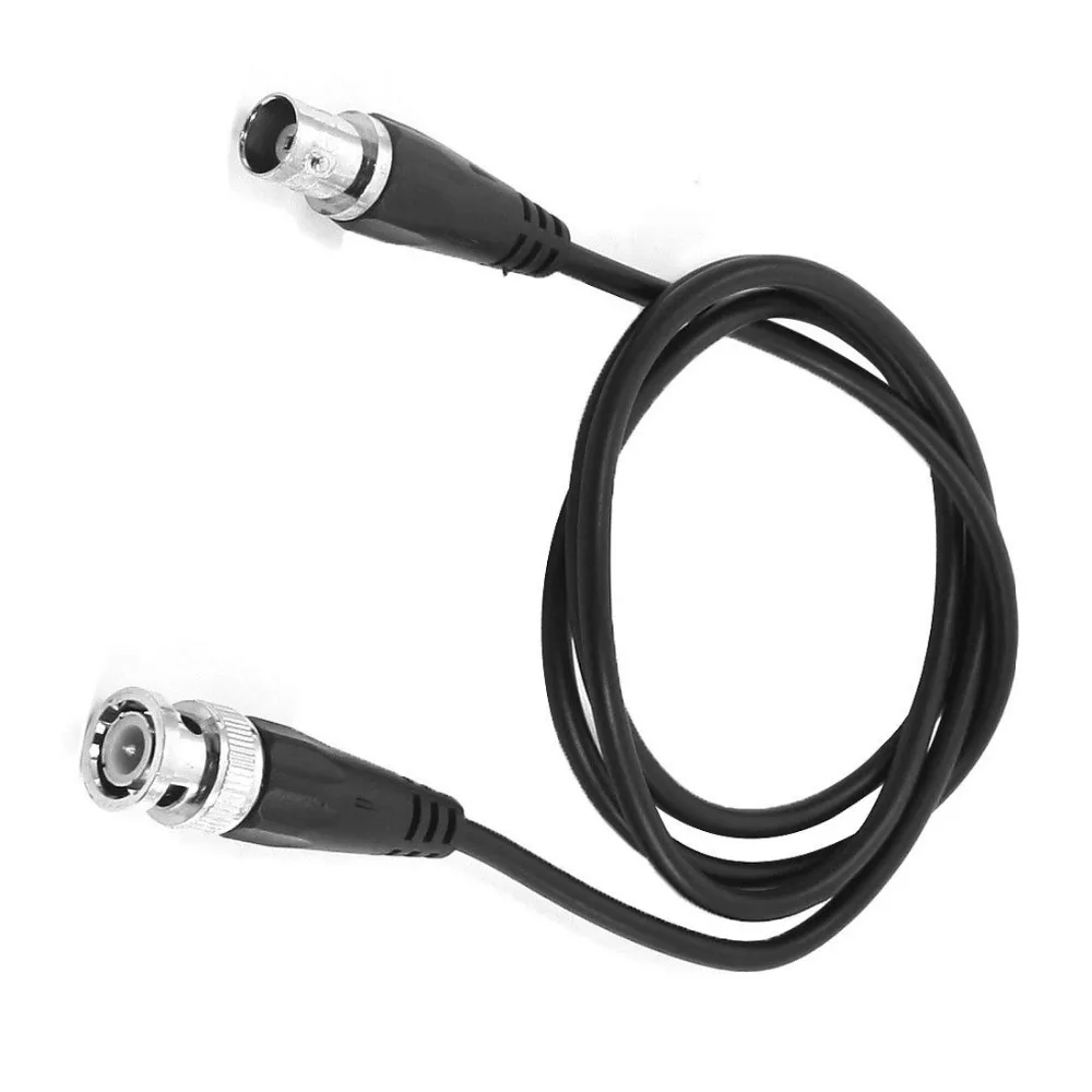 

High Quality BNC Male to Female Plug CCTV Extension Coaxial Line Cable 3.3ft Long Black