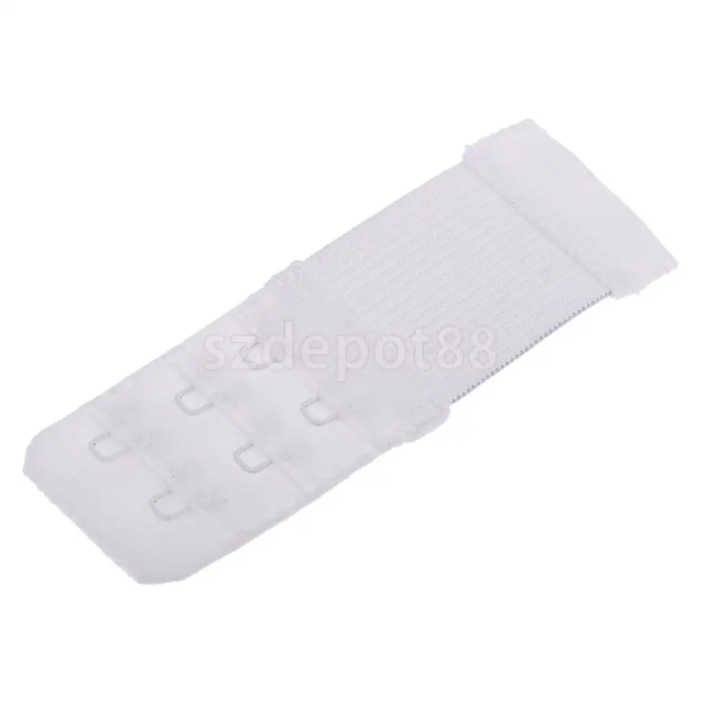Adjustable Elastic Bra Extender 2 Hook Bra Extension Women's Lingerie Accessories