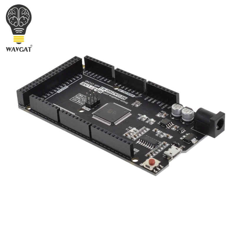 Ceny MH ET na żywo Mega 2560 R3 CH340G ATmega2560 16AU, MicroUSB. Kompatybilny para Arduino Mega 2560. Chiny fighter