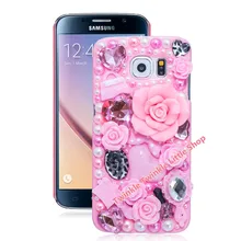 3D Crystal Plastic Case For Samsung Galaxy S7 edge S6 S4 S5 S6 edge S7 Note7