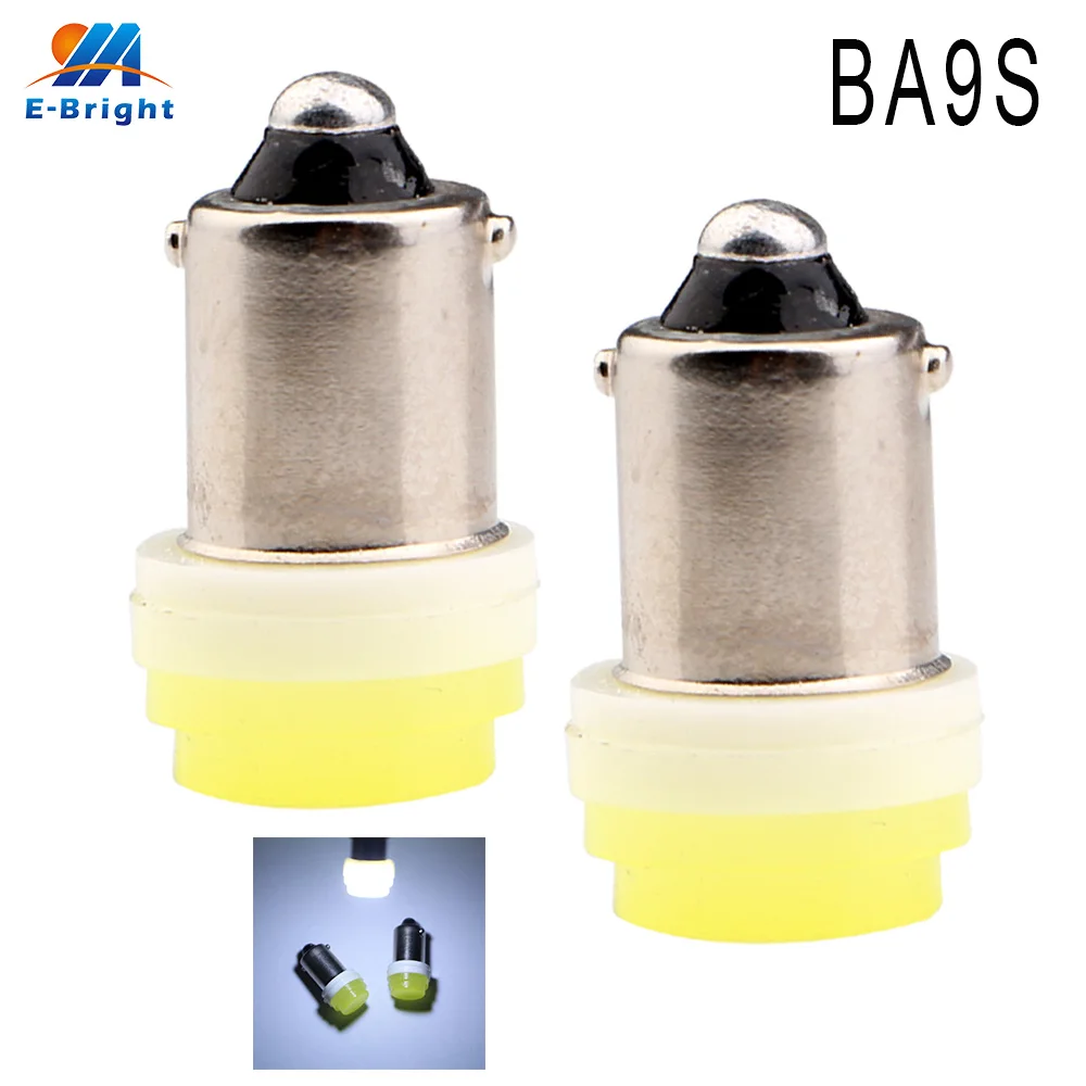 

10pcs DC 12V BA9S 1W Automobile Interior Flood light White High Power LED Width Lamp/Door Light/Reading Lights Big Promotion