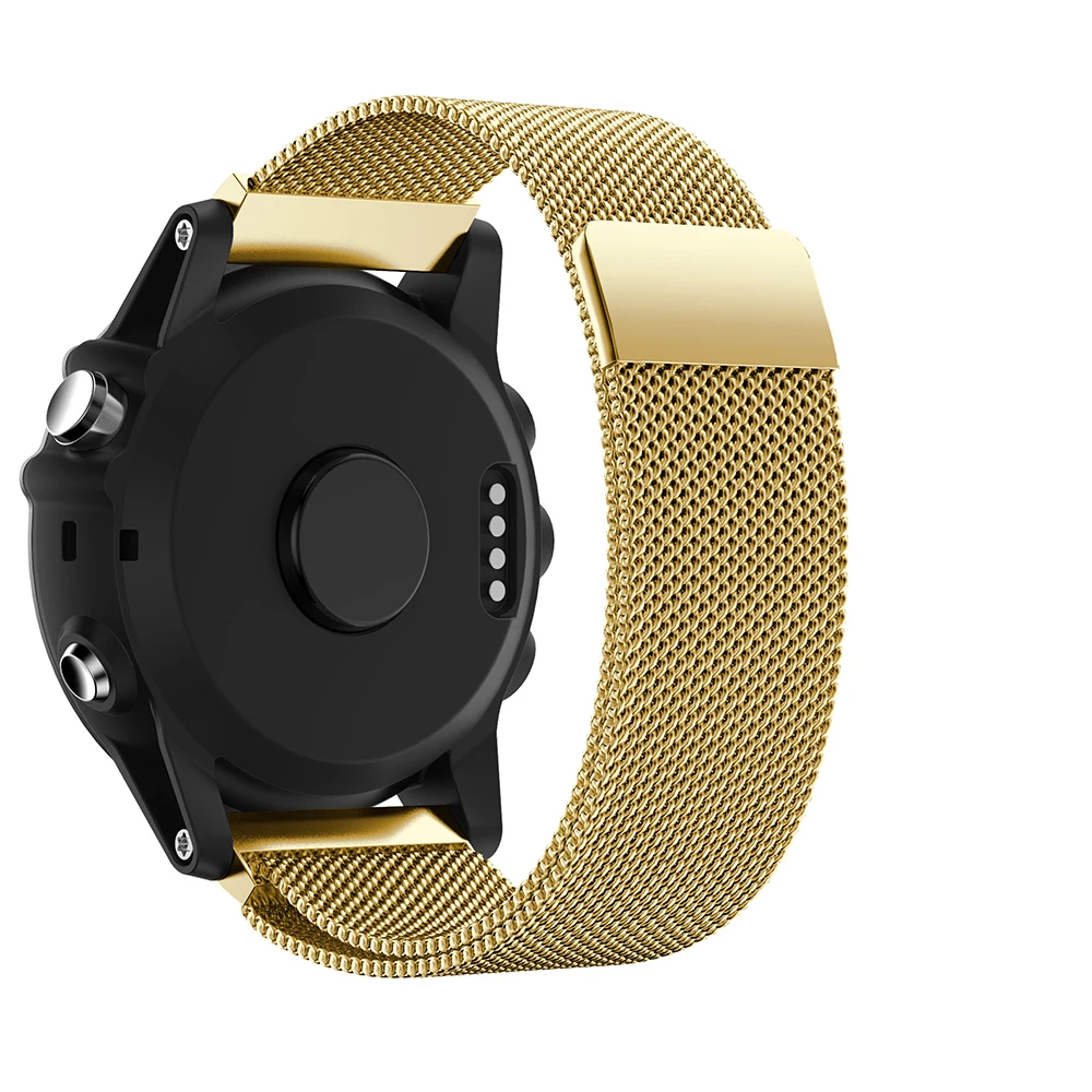 Ремешок для часов Garmin Fenix 6X/5X/5xplus/3HR/3 Смарт часы браслет из нержавеющей стали
