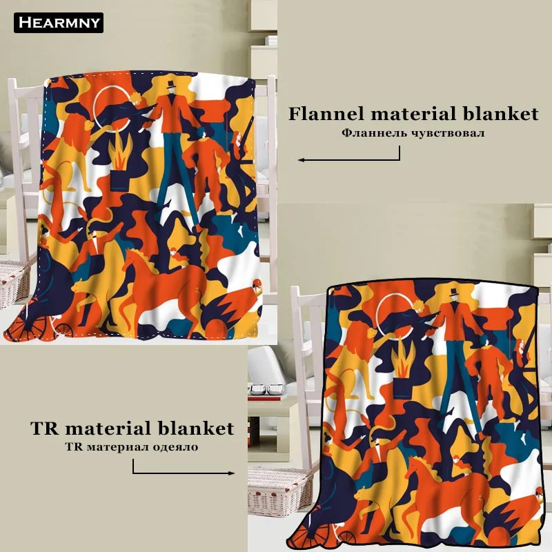 

New Arrival Monge Quentin Blankets Printing Soft Blanket Throw On Home/Sofa/Bedding Portable Adult Travel Cover Blanket