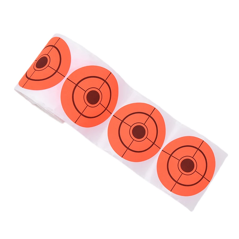 Лидер продаж 250 цели в рулоне Diameter7.5cm orange наклейки мишень для съемки