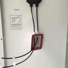 Пластина автодома кабельный ввод на крыше панели солнечных батарей s спойлер лодки вход водонепроницаемый УФ-стойкий монтаж одно отверстие панели Караваны