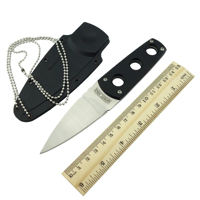 

Cold Steel Fixed Blade Knife Secret Edge Straight Knives High Performance Camping Tactical Survival Diving Tools