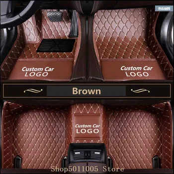 

Waterproof Mat Carpet For BMW F30 320i 328i 2013 -2017 floor mats Liner Auto Mat custom LOGO Car Floor Mats Auto Carpet