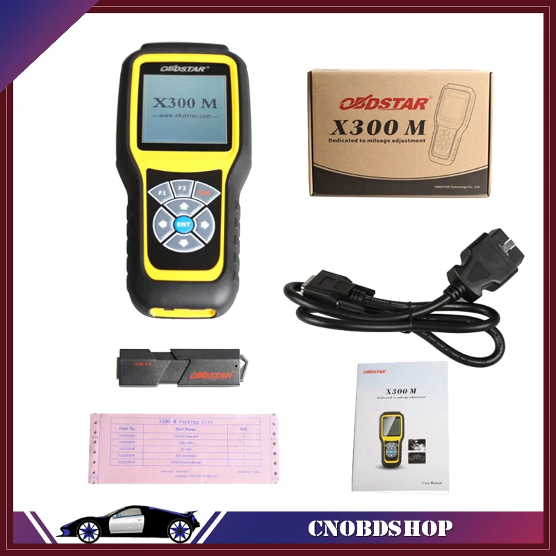 

OBDSTAR X300M OBDII Odometer Correction X300 M Mileage Adjust Diagnose Tool Update By TF Card