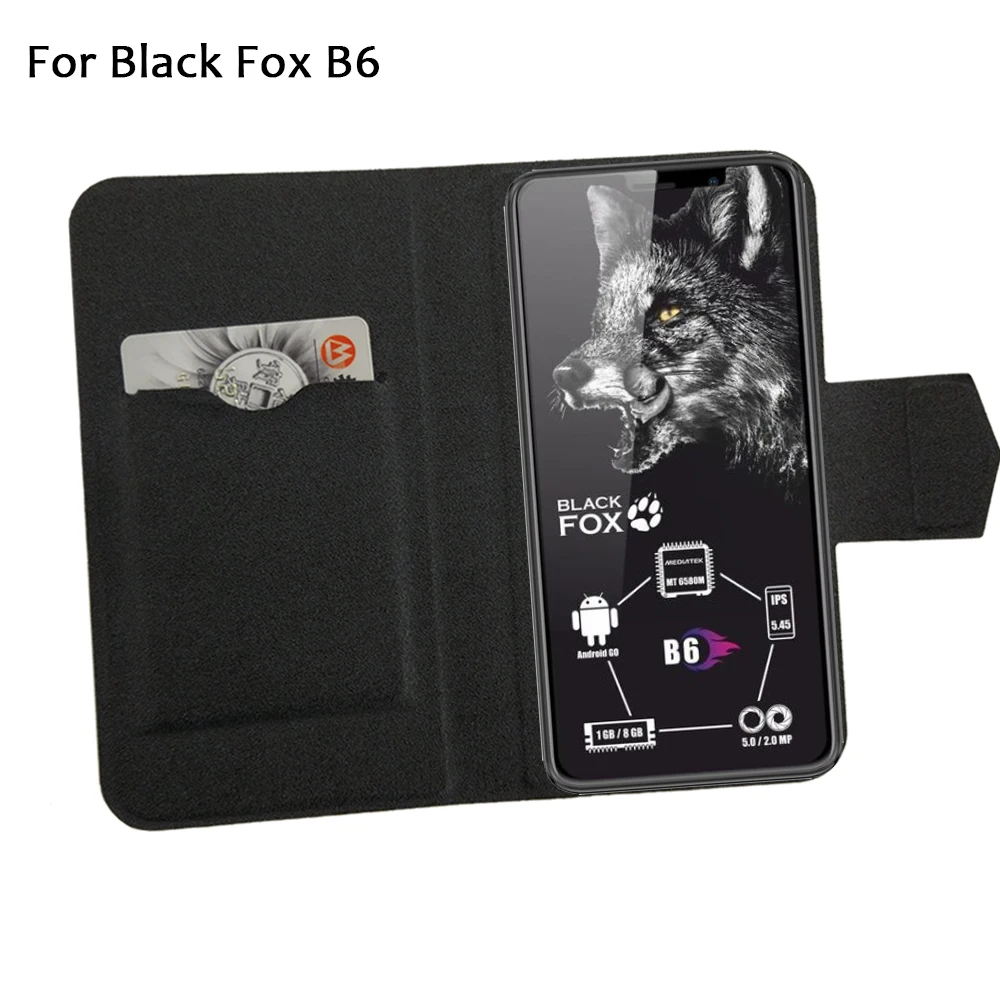 5 цветов лидер продаж! Чехол для телефона Black Fox B6 кожаный чехол с откидной крышкой