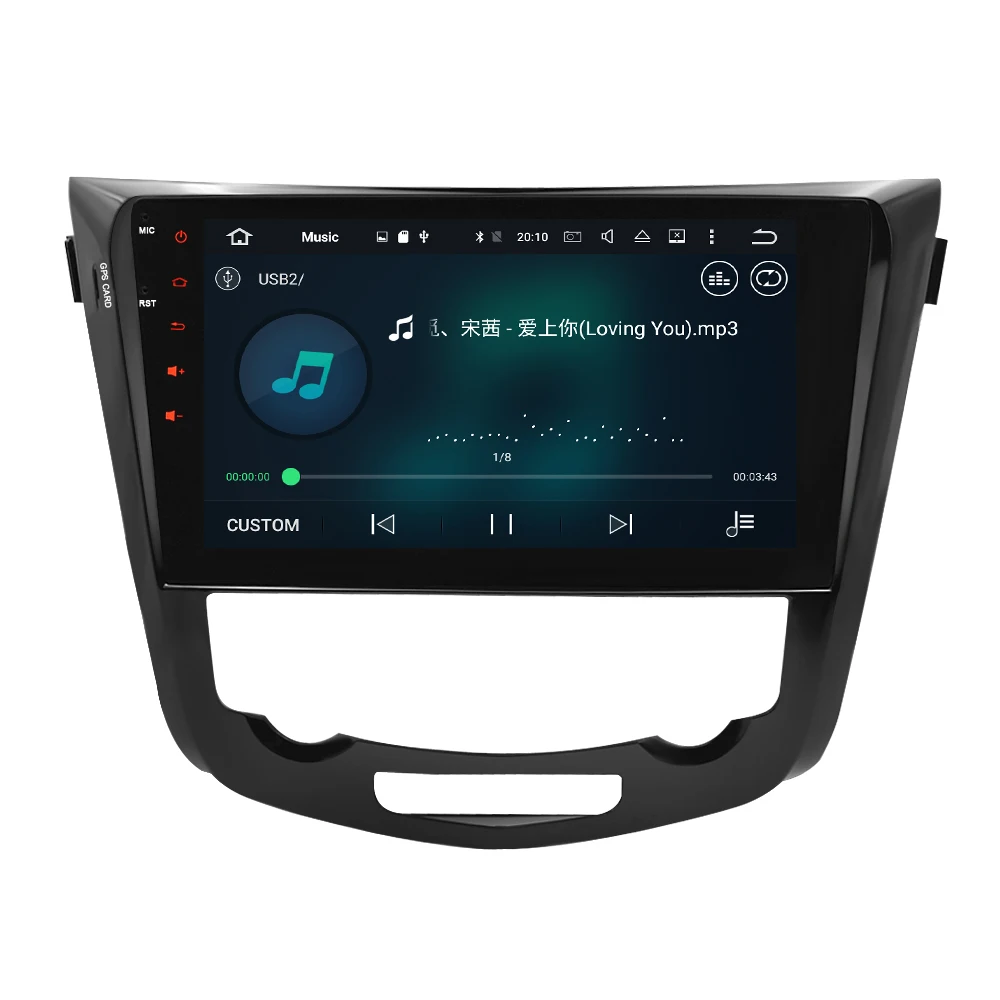 Discount Octa Core Android 9.0 Car Radio GPS Navigation Multimedia Player Stereo For Nissan Qashqai X-Trail 2014+ 2017 Auto Audio 14