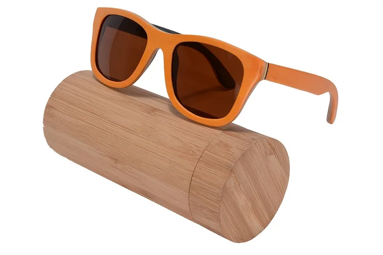 Модные дизайнерские женские деревянные солнцезащитные очки в винтажном стиле, настоящие поляризованные скейтборд деревянный очки Oculos Feminino Lentes De Sol 68004