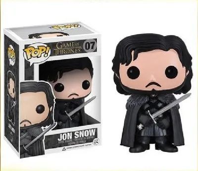 FUNKO POP Игра престолов оленна Арья Старк Джон Сноу Дейенерис Таргариен дрогон призрак Тирион Ланнистер фигурки Детские игрушки - Цвет: 07 JON