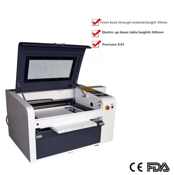 

offline ruida ZD-4060 6040 80Wcnc laser cutting machine ,400X600mm 80w plywood laser cutting machine