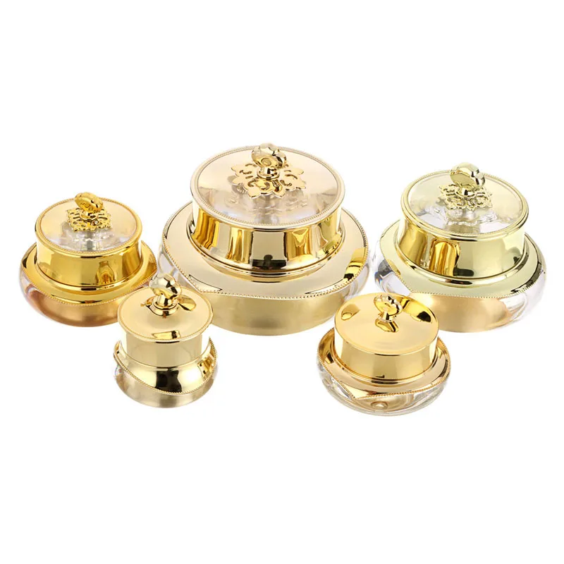

YAS 30g Crown Empty Makeup Sample Pot Bottle Nail Cosmetic Cream Lotion Container