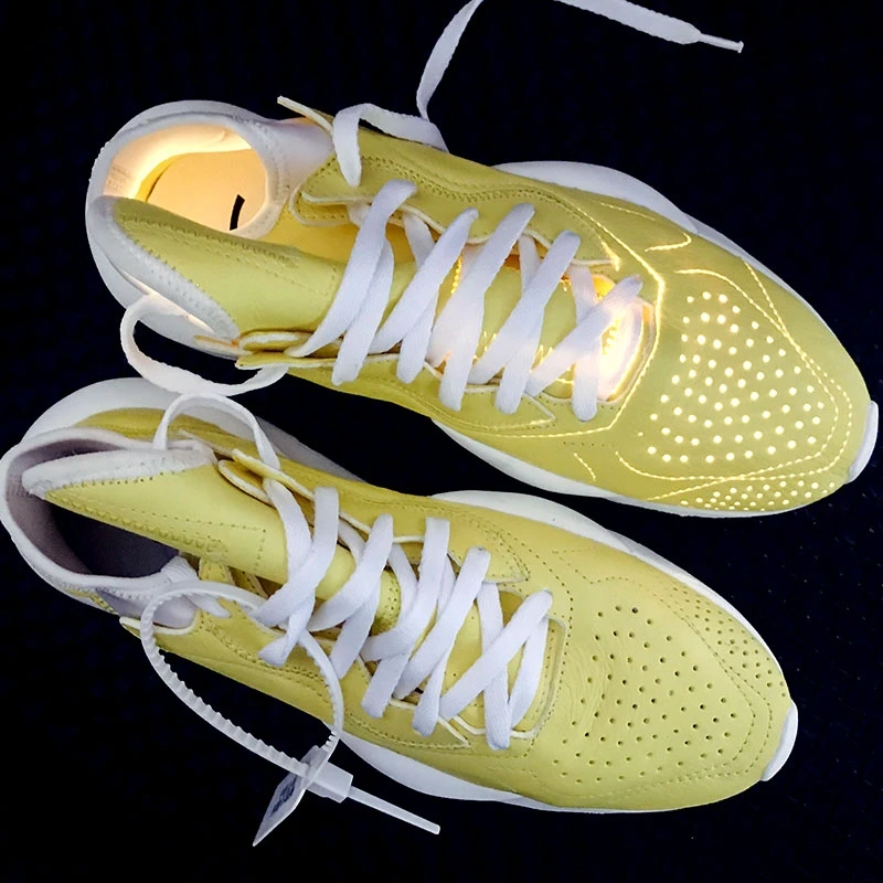 Casuais Masculino Botas Primavera Dos 2018 Confortáveis Luz Masculinos Lace Sapato Amarelo Homens Sapatos up Respirável Altura Mycoron Crescente qgzaHx