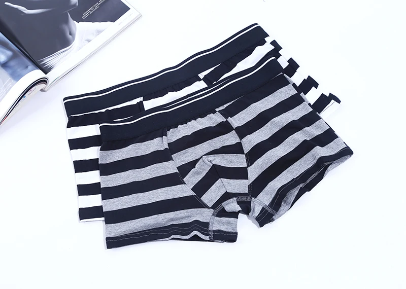 Brand Underwear Men Cueca Boxer Calvn Mens Underwear Cotton Sheer Boxer Shorts Klein Funny Underpants Boxer hombre Mens Trunks02