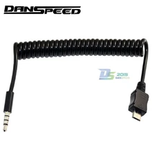 DANSPEED практичный 3,5 мм Автомобильный домашний стерео штекер для Micro USB 5P Мужской конвертер аудио кабель 1 м DIY