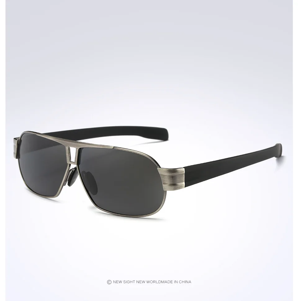 Лидер продаж, мужские очки ночного видения из алюминиево-магниевого сплава для водителей, поляризованные солнцезащитные очки, 8516