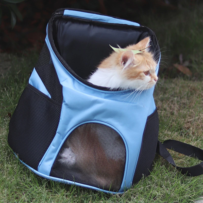 Mesh Cat Carrier Backpack for Cats Gotas RidingTraveling Pet Carrying Bag Sphynx Katten Mascotas Accessories transporte gato