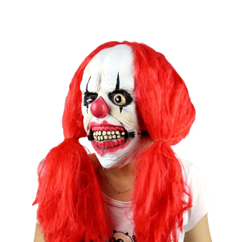 

Halloween Silicone Clown Scary Zombie Latex masquerade Mask Party Terror Devil Ghoul Predator Skull Realistic Carnaval 2017