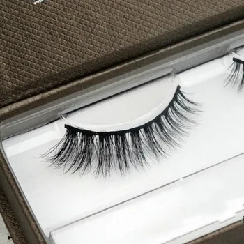 

New 1 Pair 3D mink False Eyelashes 100% Real Mink Eyelashes Natural Handmade Makup High quality False Eyelashes L6