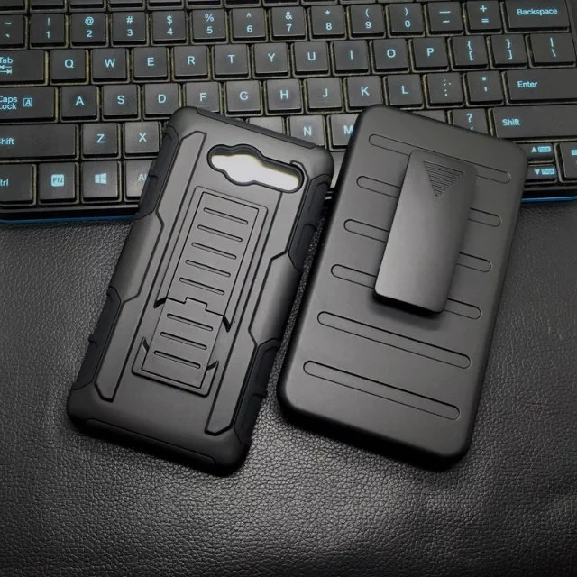 Rugged Shockproof Armor Belt Clip Holster Heavy Duty Case For ZTE Blade L3 Cover Phone Cases