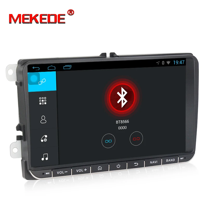 Flash Deal 9inch Android HD1024*600 Car radio multimedia for Volkswagen Skoda Octavia golf 5 6 touran passat B6 polo tiguan GPS Navigation 2