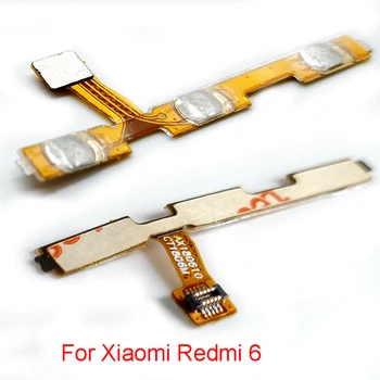

10 Pcs/Lot , Power On/Off Key For xiaomi redmi 6 pro / Mi A2 lite Volume Up/Down Side Button Flex Cable Replacement