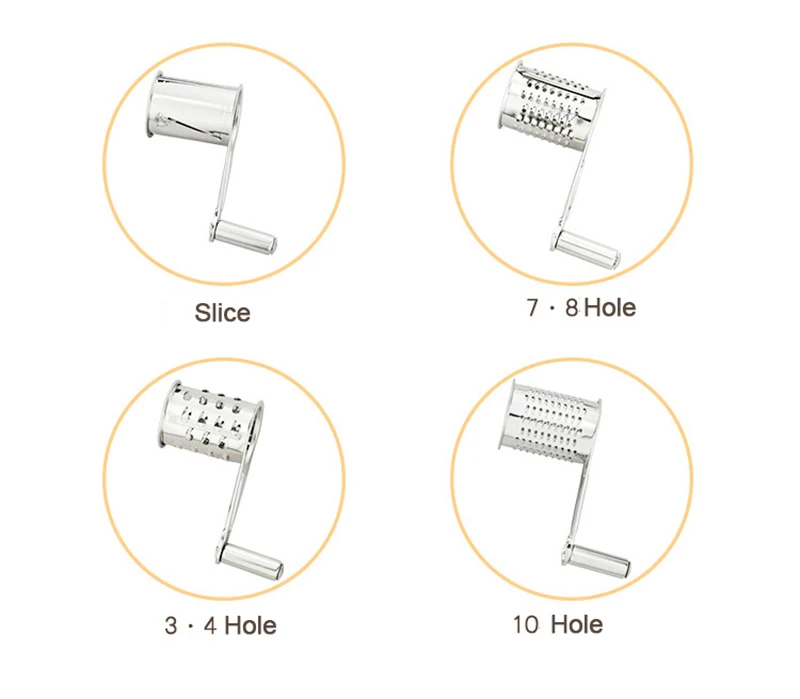 Терка для сыра креативная Многофункциональная рукоятка роторная нержавеющая сталь Мясорубка кухонные аксессуары гаджеты поставки