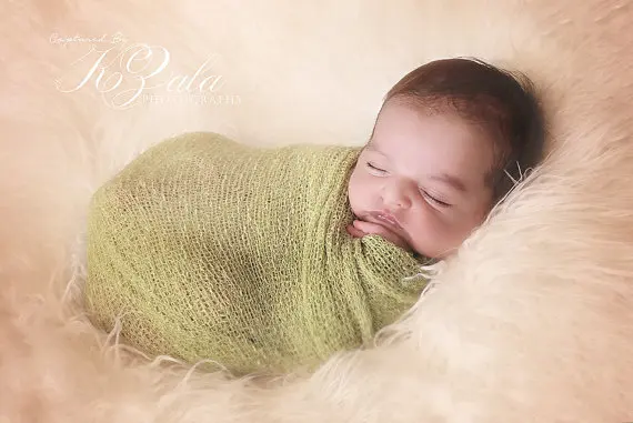 Soft Newborn Baby Swaddle Wrap Muslin Newborns Photography Props Baby Blanket Solid Boy Girl Infant Sleeping Swaddle 0-2 Months (4)