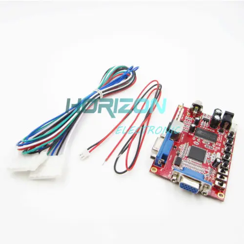 

Durable VGA to RGBS/CGA/AV/S-Video Converter Board Arcade Game Multicode +Wire