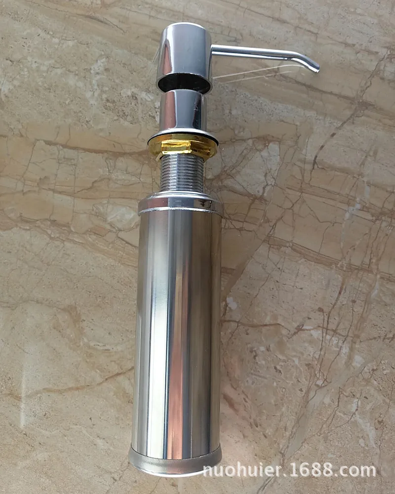 Kitchen Dispenser Polished Stainless Steel Hand Lotion Dispenser Liquid Pressed Soap Saver Kitchen Sink Soap Dispenser Set Kitchen Dispenser Polished Stainless Steel Hand Lotion Dispenser Liquid Pressed Soap Saver Kitchen Sink Soap Dispenser Set